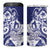 Guam Chief Quipuha 4 in 1 Can Cooler Tumbler Polynesian Pattern With Guasali Flowers