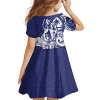 Guam Chief Quipuha Family Matching Mermaid Dress and Hawaiian Shirt Polynesian Pattern With Guasali Flowers LT05 - Polynesian Pride