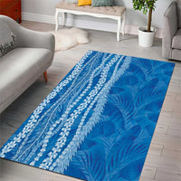 Hawaii Prince Kuhio Area Rug Blue Hawaiian Lau Maia With Leis