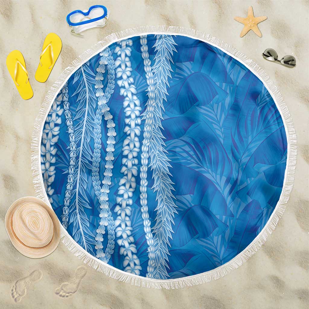 Hawaii Prince Kuhio Beach Blanket Blue Hawaiian Lau Maia With Leis