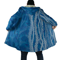 Hawaii Prince Kuhio Cloak Blue Hawaiian Lau Maia With Leis