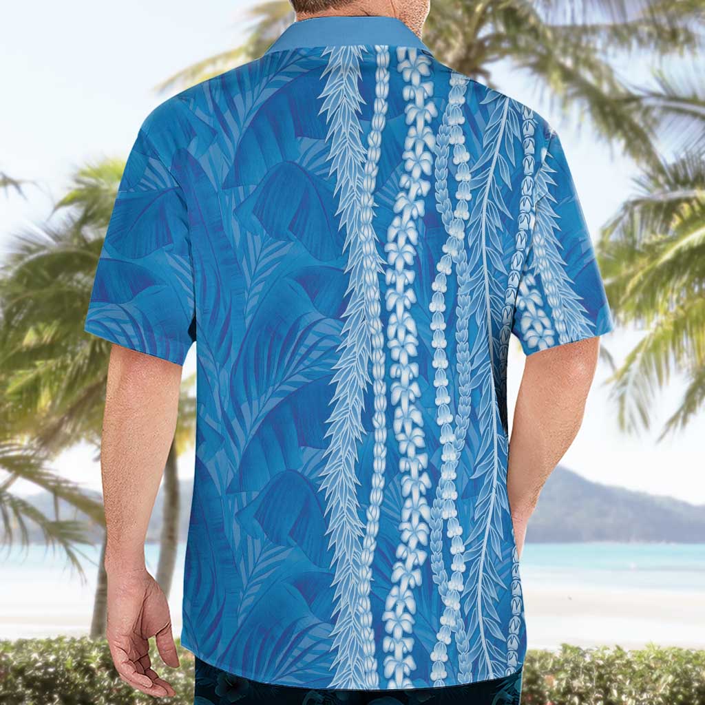 Hawaii Prince Kuhio Hawaiian Shirt Blue Hawaiian Lau Maia With Leis