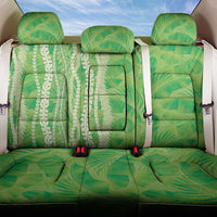 Hawaii Prince Kuhio Back Car Seat Cover Lime Green Hawaiian Lau Maia With Leis