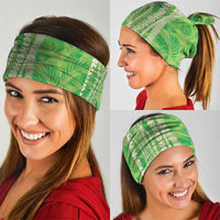 Hawaii Prince Kuhio Neck Gaiter Lime Green Hawaiian Lau Maia With Leis