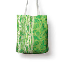 Hawaii Prince Kuhio Tote Bag Lime Green Hawaiian Lau Maia With Leis
