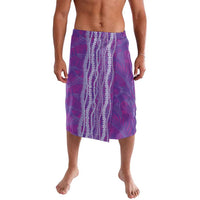 Hawaii Prince Kuhio Lavalava Violet Hawaiian Lau Maia With Leis