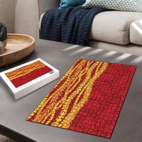 Hawaii Prince Kuhio Puzzle Red Hawaiian Lau Maia With Leis