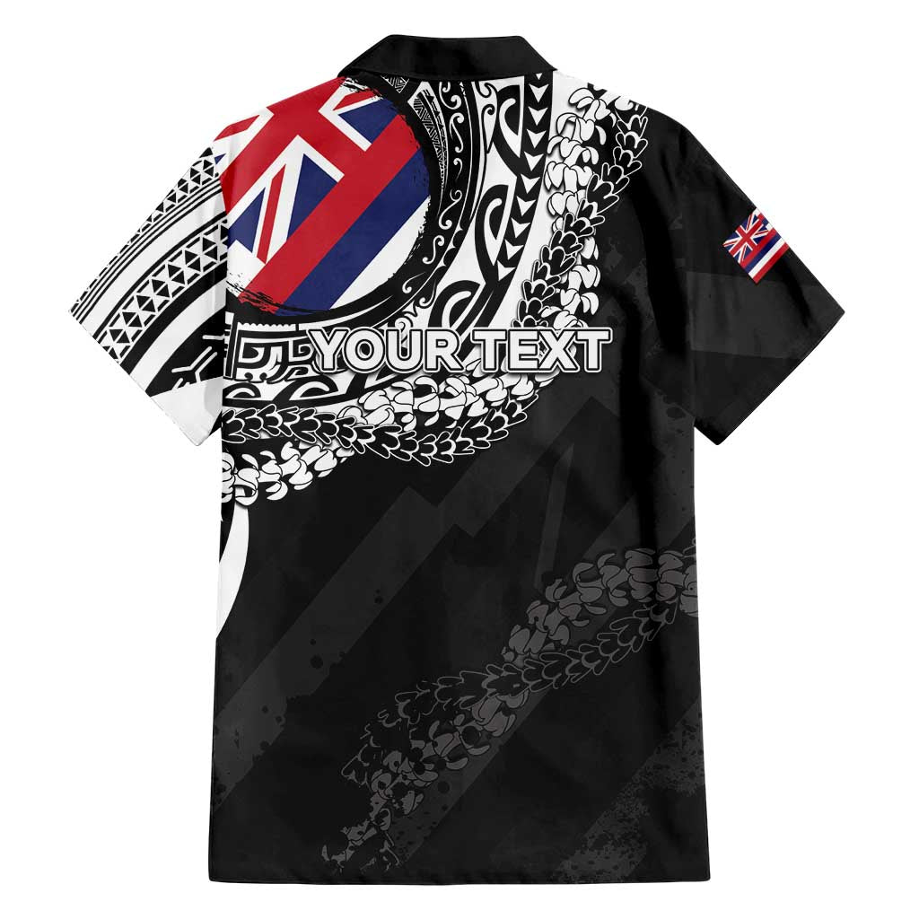 Personalised Hawaii Prince Kuhio Family Matching Tank Maxi Dress and Hawaiian Shirt Hawaiian Maile Lei LT05 - Polynesian Pride