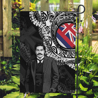 Hawaii Prince Kuhio Garden Flag Hawaiian Maile Lei