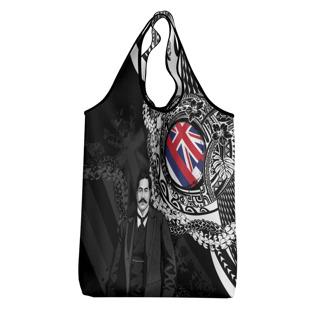 Hawaii Prince Kuhio Grocery Bag Hawaiian Maile Lei