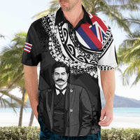 Personalised Hawaii Prince Kuhio Hawaiian Shirt Hawaiian Maile Lei