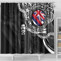 Hawaii Prince Kuhio Shower Curtain Hawaiian Maile Lei