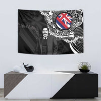 Hawaii Prince Kuhio Tapestry Hawaiian Maile Lei