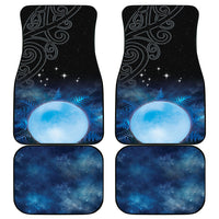 New Zealand Matariki Car Mats Pleiades Star Cluster Blue Galaxy