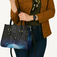 New Zealand Matariki Leather Bag Pleiades Star Cluster Blue Galaxy