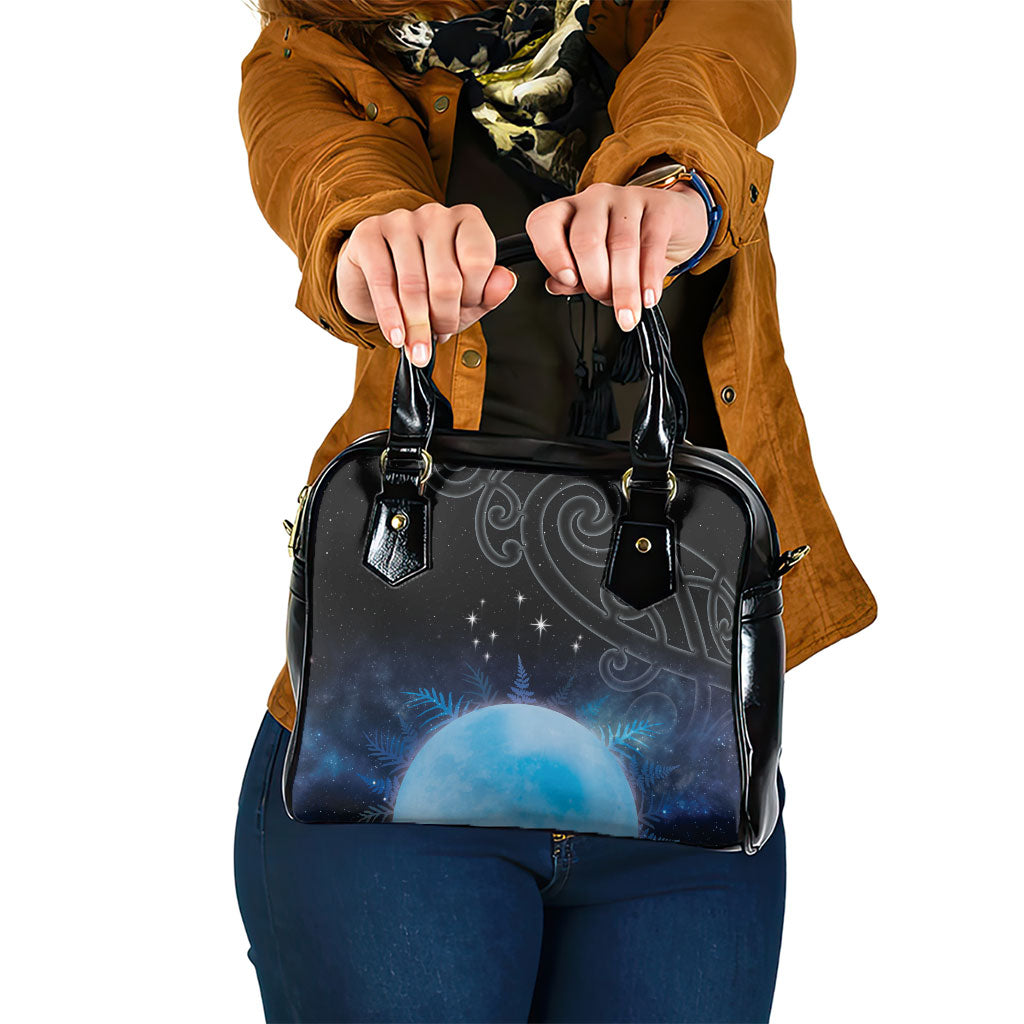 New Zealand Matariki Shoulder Handbag Pleiades Star Cluster Blue Galaxy