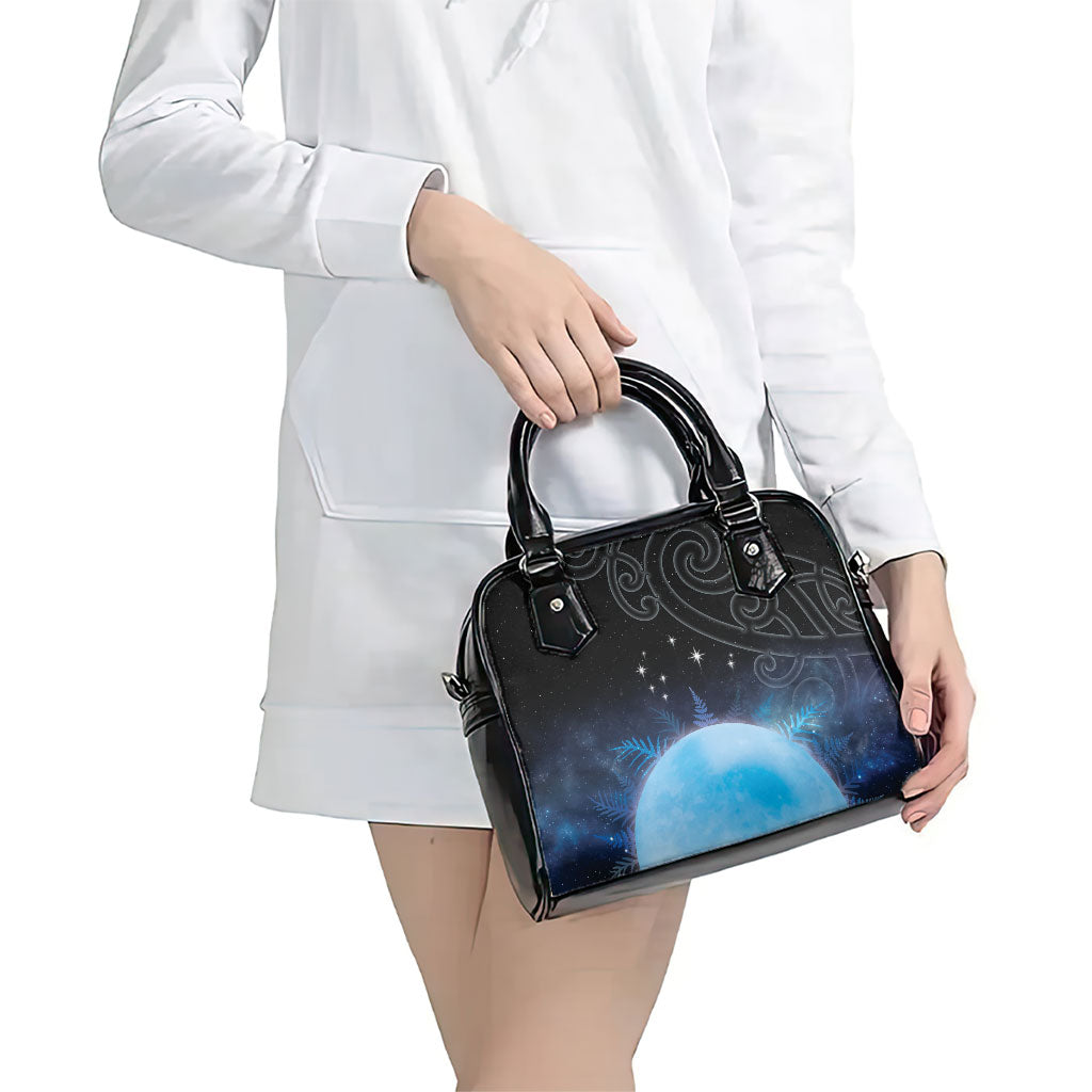 New Zealand Matariki Shoulder Handbag Pleiades Star Cluster Blue Galaxy