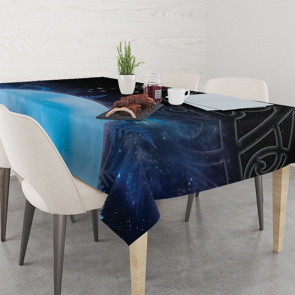 New Zealand Matariki Tablecloth Pleiades Star Cluster Blue Galaxy