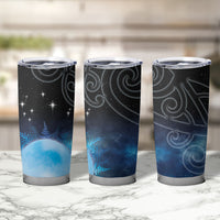 New Zealand Matariki Tumbler Cup Pleiades Star Cluster Blue Galaxy