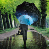 New Zealand Matariki Umbrella Pleiades Star Cluster Blue Galaxy