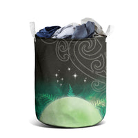 New Zealand Matariki Laundry Basket Pleiades Star Cluster Green Galaxy