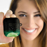 New Zealand Matariki AirPods Case Pleiades Star Cluster Green Galaxy