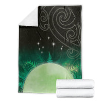 New Zealand Matariki Blanket Pleiades Star Cluster Green Galaxy