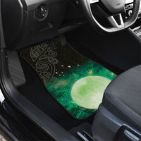 New Zealand Matariki Car Mats Pleiades Star Cluster Green Galaxy