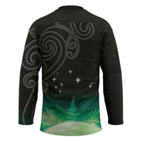 New Zealand Matariki Hockey Jersey Pleiades Star Cluster Green Galaxy