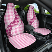 Pink Hawaii Palaka Car Seat Cover Hawaiian Honohono Lei