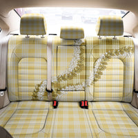 Yellow Hawaii Palaka Back Car Seat Cover Hawaiian Honohono Lei