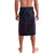 Hawaiian Monk Seal Lavalava Kakau Tribal Pattern Violet Gradient