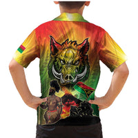 Vanuatu July 30th 1980 Family Matching Mermaid Dress and Hawaiian Shirt Happy Independence Day - Polynesian Pride