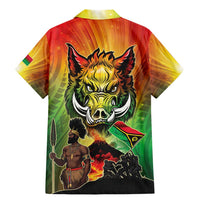 Vanuatu July 30th 1980 Family Matching Mermaid Dress and Hawaiian Shirt Happy Independence Day - Polynesian Pride