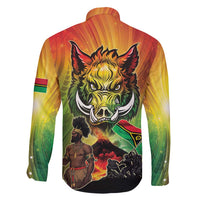 Vanuatu July 30th 1980 Family Matching Mermaid Dress and Hawaiian Shirt Happy Independence Day - Polynesian Pride