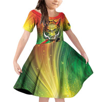 Vanuatu July 30th 1980 Family Matching Off Shoulder Short Dress and Hawaiian Shirt Happy Independence Day - Polynesian Pride