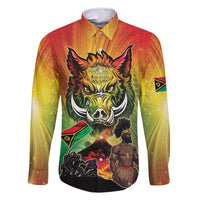 Vanuatu July 30th 1980 Family Matching Off Shoulder Short Dress and Hawaiian Shirt Happy Independence Day - Polynesian Pride