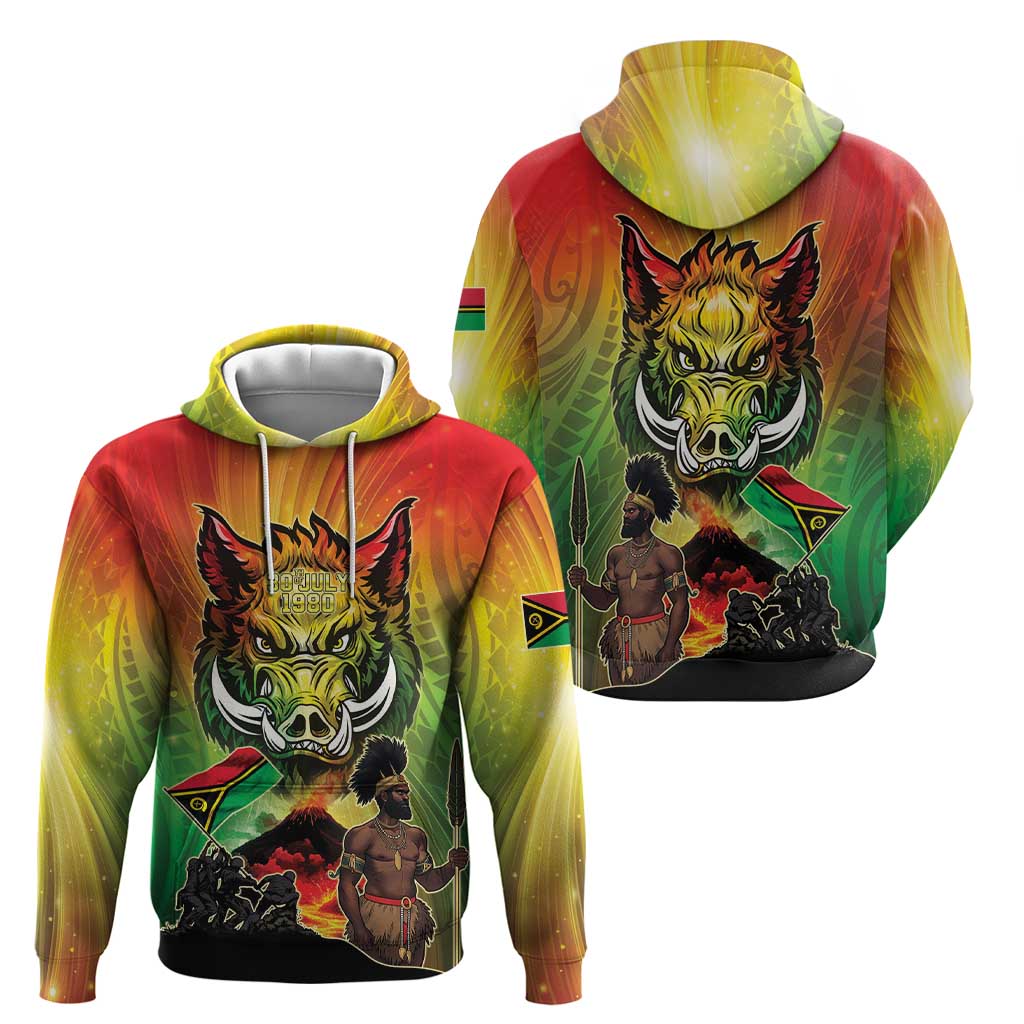 Vanuatu July 30th 1980 Hoodie Happy Independence Day - Polynesian Pride
