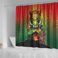 Vanuatu July 30th 1980 Shower Curtain Happy Independence Day - Polynesian Pride
