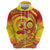 Vanuatu 45 Yia Indipendens Anivesari Hoodie Tamtam Drum With Boar Tusk - Polynesian Pride