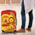 Vanuatu 45 Yia Indipendens Anivesari Luggage Cover Tamtam Drum With Boar Tusk - Polynesian Pride