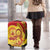 Vanuatu 45 Yia Indipendens Anivesari Luggage Cover Tamtam Drum With Boar Tusk - Polynesian Pride