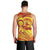 Vanuatu 45 Yia Indipendens Anivesari Men Tank Top Tamtam Drum With Boar Tusk - Polynesian Pride