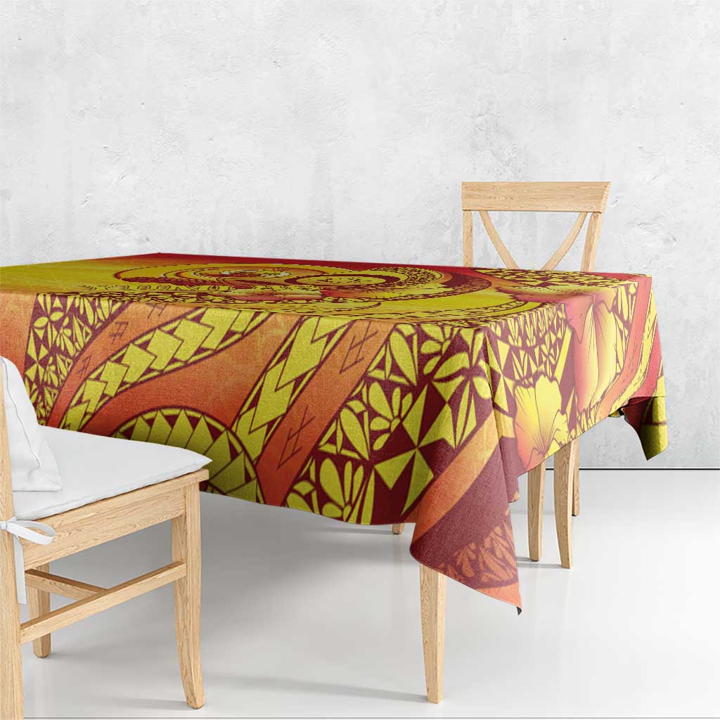 Vanuatu 45 Yia Indipendens Anivesari Tablecloth Tamtam Drum With Boar Tusk - Polynesian Pride