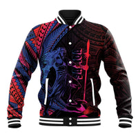 Samoan Pride Baseball Jacket The Tui Manua - Polynesian Pride