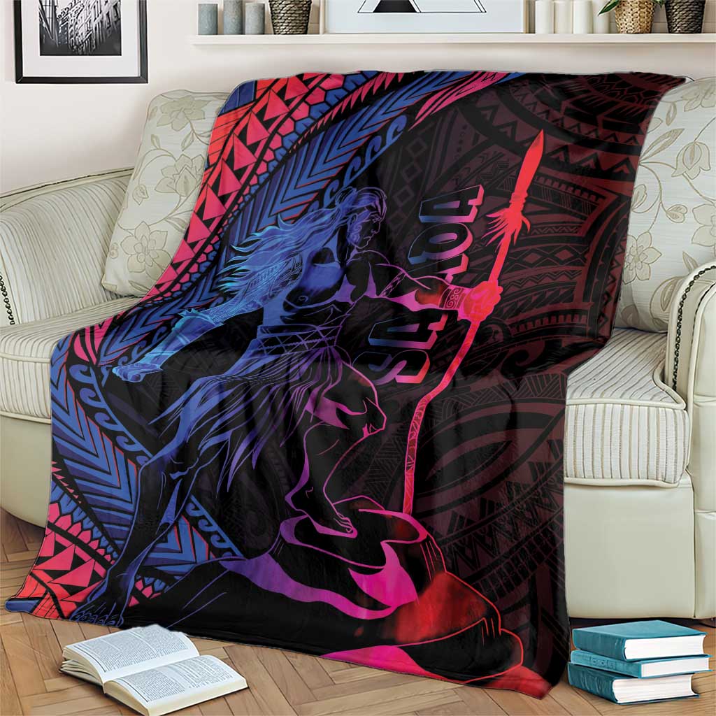 Samoan Pride Blanket The Tui Manua - Polynesian Pride