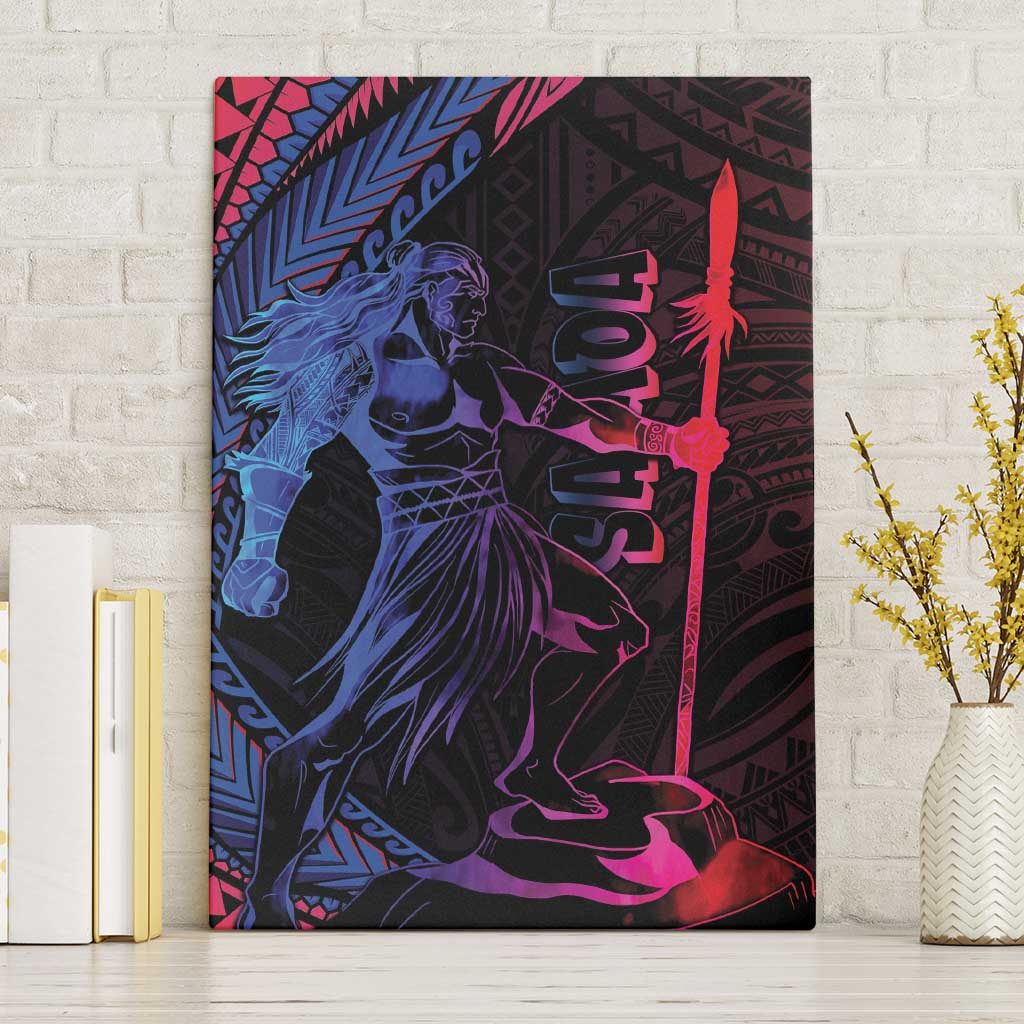 Samoan Pride Canvas Wall Art The Tui Manua - Polynesian Pride