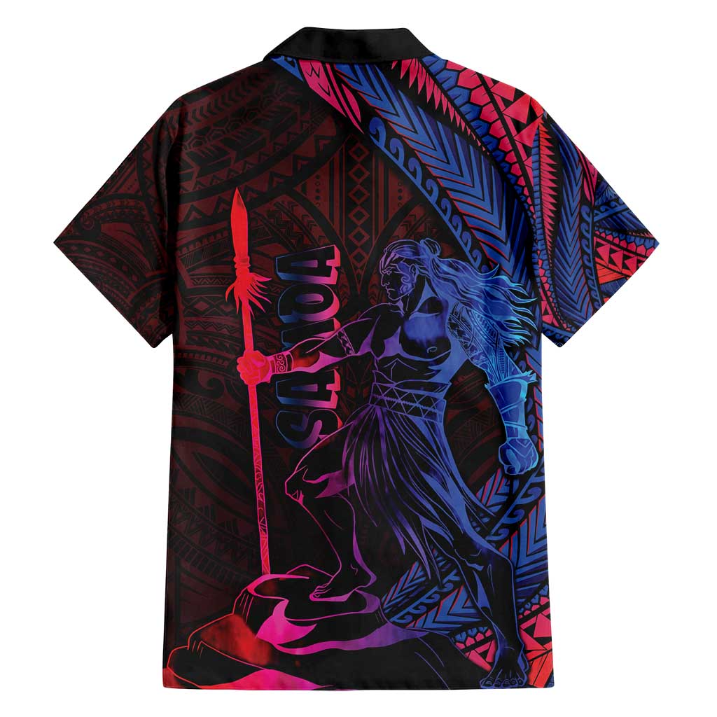 Samoan Pride Family Matching Summer Maxi Dress and Hawaiian Shirt The Tui Manua - Polynesian Pride