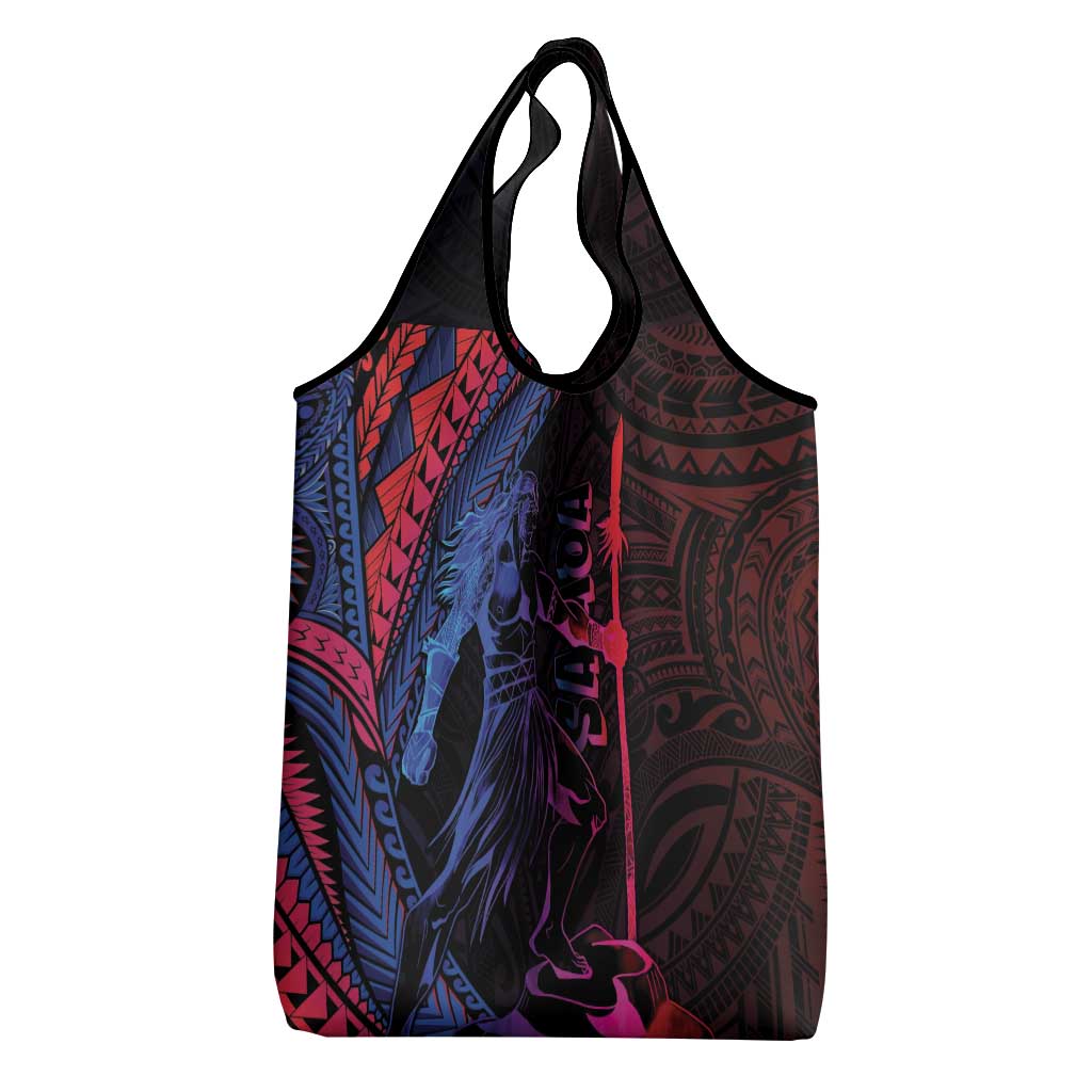 Samoan Pride Grocery Bag The Tui Manua - Polynesian Pride