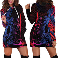 Samoan Pride Hoodie Dress The Tui Manua - Polynesian Pride